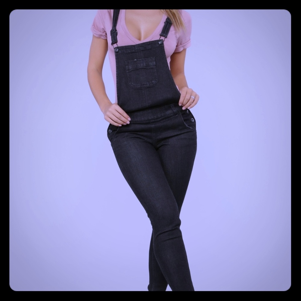 Denim Overalls